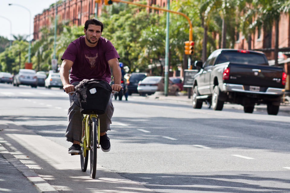 (FOTOS) La nueva tendencia 'verde' en Buenos Aires: andar en bicicleta