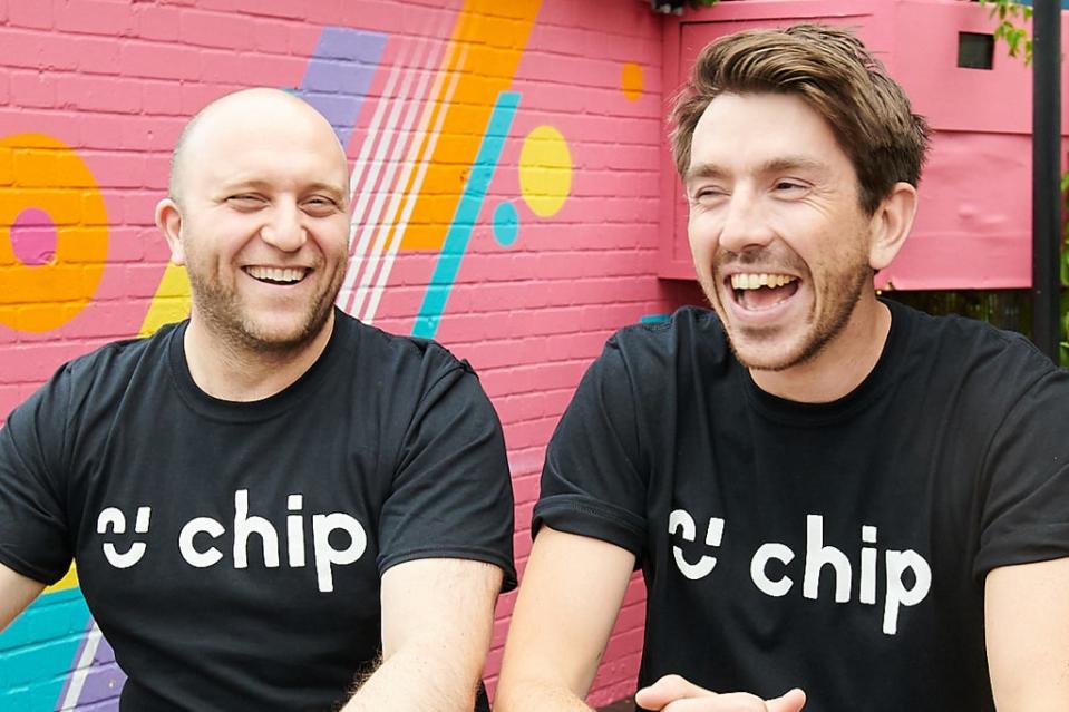 Two chips in a pod: Simon Rabin, left, took a shine to Latham (Chip)