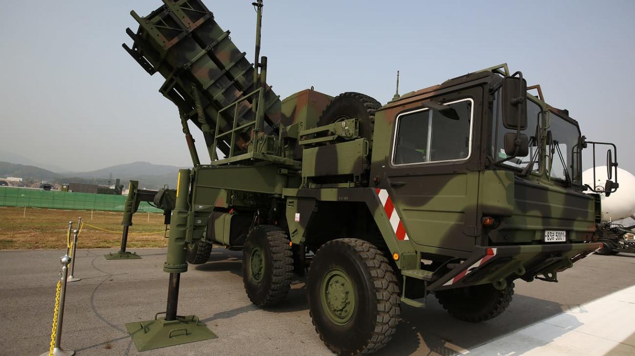 The Patriot air defence system. Stock photo: Getty Images