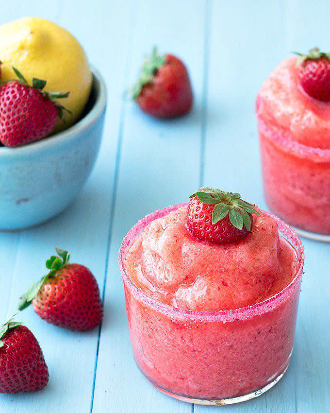 Frozen Strawberry Lemonade