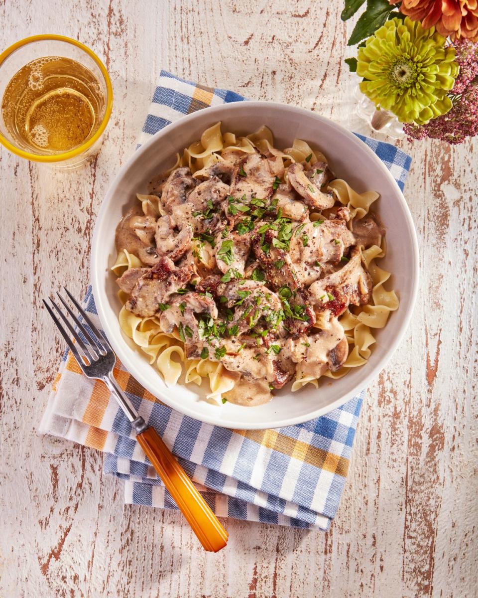 Basic 30-Minute Beef Stroganoff