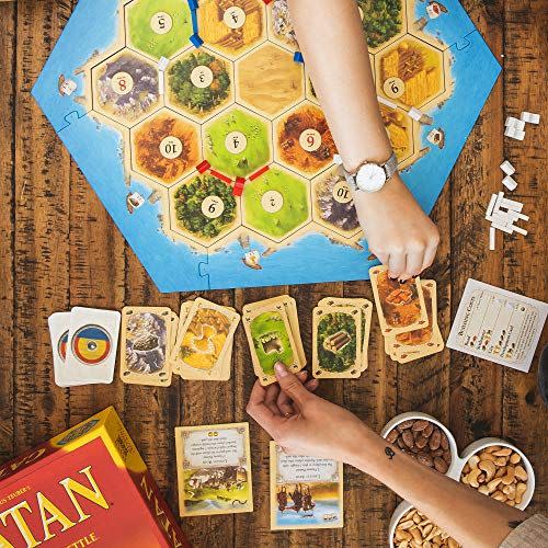 <p><strong>Catan Studio</strong></p><p>amazon.com</p><p><a href="https://www.amazon.com/dp/B00U26V4VQ?tag=syn-yahoo-20&ascsubtag=%5Bartid%7C10050.g.27410985%5Bsrc%7Cyahoo-us" rel="nofollow noopener" target="_blank" data-ylk="slk:Shop Now;elm:context_link;itc:0;sec:content-canvas" class="link ">Shop Now</a></p><p>It's beloved for a reason. Catan (or Settlers, as it's known among fans) is the game your kids will want to play over and over again. Once they learn the rules, that is.</p>