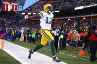 <p>Aaron Rodgers’ favorite target achieved career-highs in receptions, yards, and scores in 2018. Adams may have started off relatively slow (by his standards), but after a Week 5 explosion in Detroit (nine catches, 140 yards, one touchdown) the talented receiver never looked back. </p>