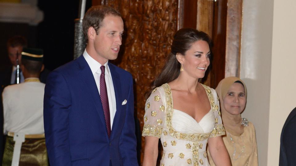 Prince William and Kate Middleton on a trip to Malaysia 