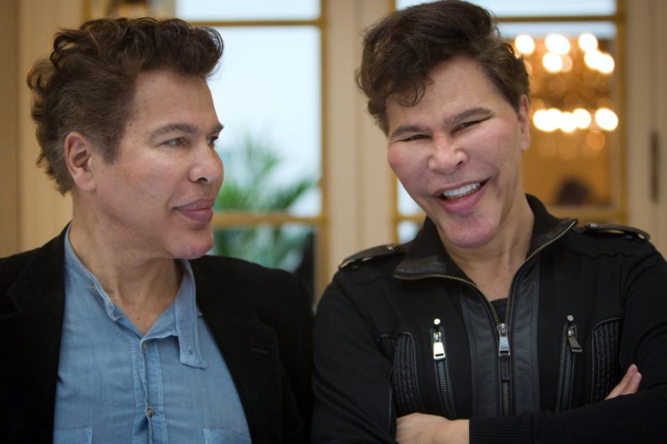 Igor (left) with brother Grichka (AFP via Getty Images)