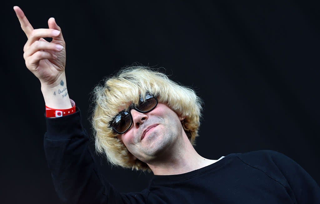 <p>Tim Burgess performing with The Charlatans in 2015</p> (Getty Images)