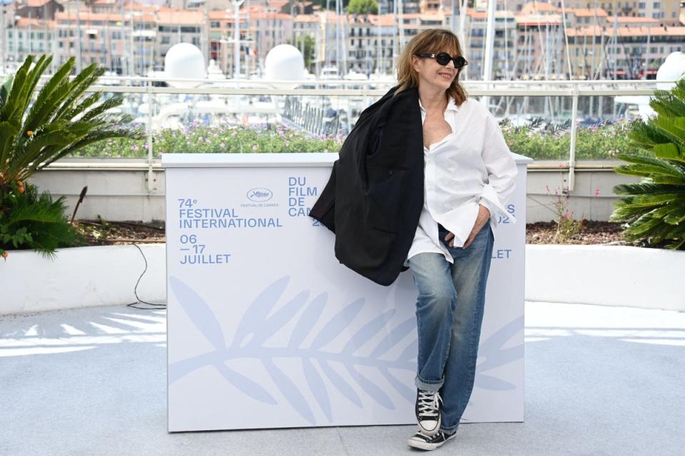 Birkin at the Cannes Film Festival in 2021 (AFP via Getty Images)