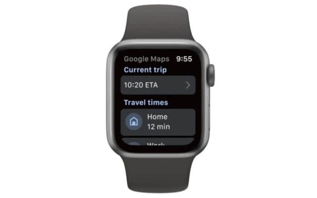 Apple Watch Google Maps