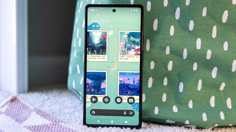 A photo of the Pixel 6a