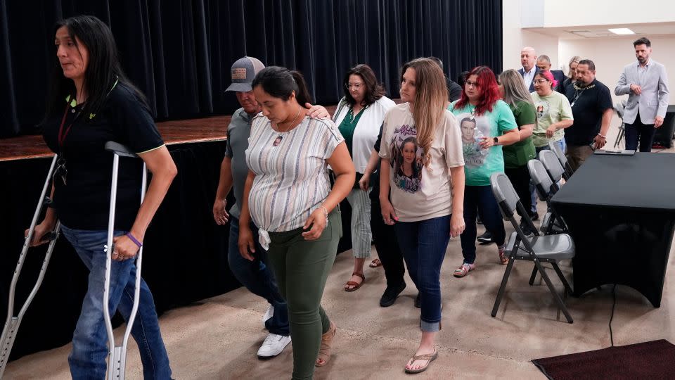 The families agreed to a $2 million settlement with the city of Uvalde. - Eric Gay/AP