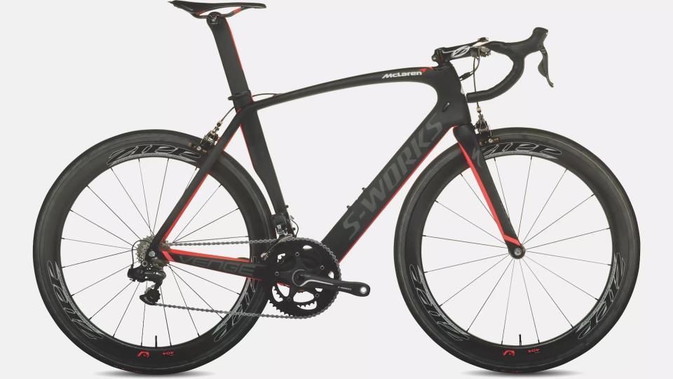 Picture shows the Specialized McLaren Venge