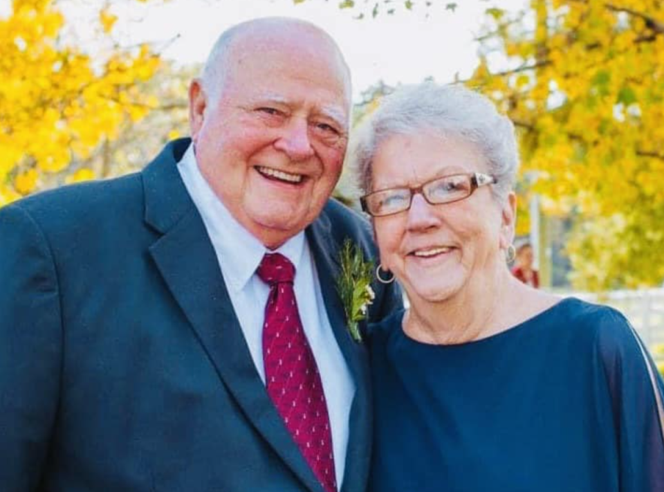 Alabama resident Hody Childress, left, gave a local pharmacy $100 a month for roughly 10 years to help pay for prescriptions for patients who could not afford them. He died on 1 January, 2023. (Tania Nix/Facebook)