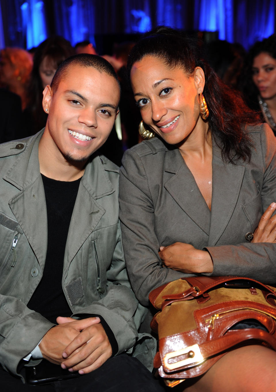 Evan Ross and Tracee Ellis Ross (Frazer Harrison / Getty Images)