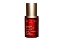 <p><em><a rel="nofollow noopener" href="https://www.clarins.co.uk/total-eye-concentrate/0109910.html" target="_blank" data-ylk="slk:Clarins, £55;elm:context_link;itc:0;sec:content-canvas" class="link ">Clarins, £55</a></em> </p>