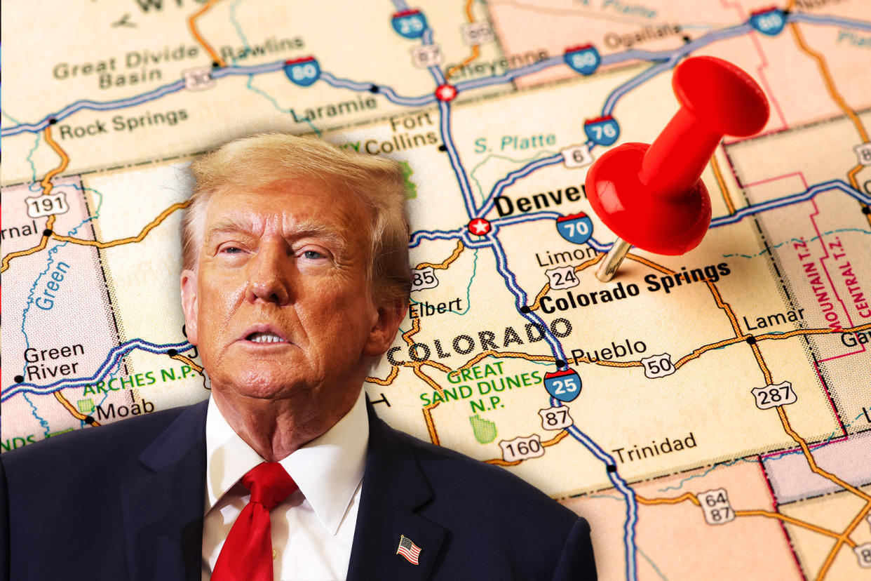 Donald Trump; Colorado Map Photo illustration by Salon/Getty Images