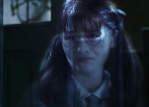 Moaning Myrtle in "Harry Potter and the Chamber of Secrets"