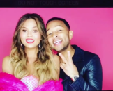 <p>In an outtake of <a rel="nofollow noopener" href="http://people.com/style/chrissy-teigen-poses-in-pasties-to-wish-john-legend-a-happy-valentines-day/" target="_blank" data-ylk="slk:last year’s sultry video for Love magazine;elm:context_link;itc:0;sec:content-canvas" class="link ">last year’s sultry video for <em>Love </em>magazine</a>, the crooner begins singing a soulful version of Nat King Cole’s classic “L.O.V.E.” By the time he gets to the second letter, Teigen joins in to turn the serenade into a duet.</p>