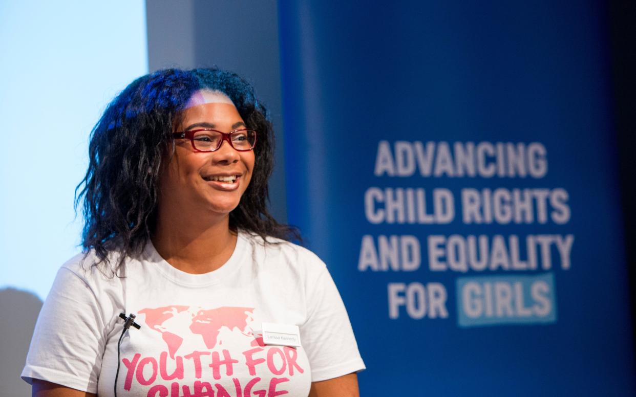 Larissa is speaking out ahead of the International Day of the Girl - © Nic Serpell-Rand 2015