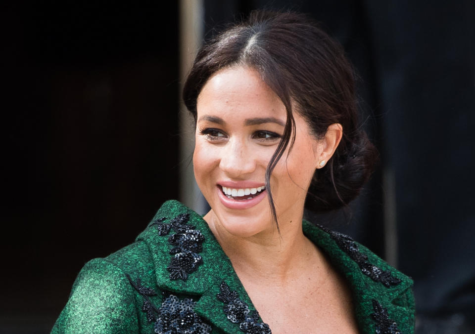 How has the Duchess of Sussex's style changed since the royal wedding? [Photo: Getty]