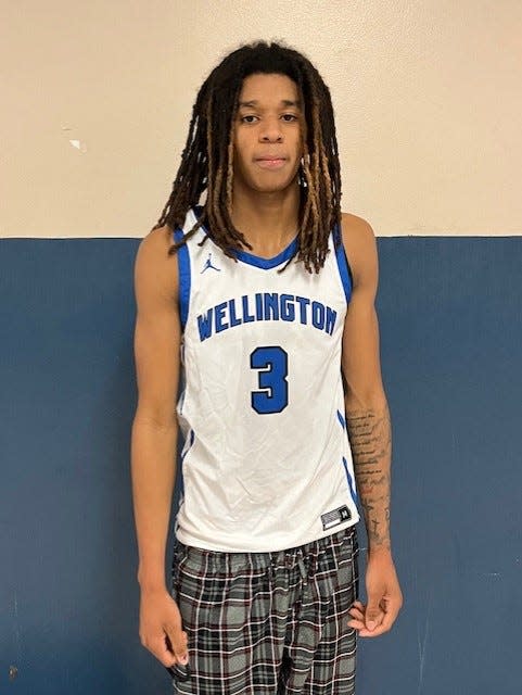 Wellington basketball's Elyjah Freeman