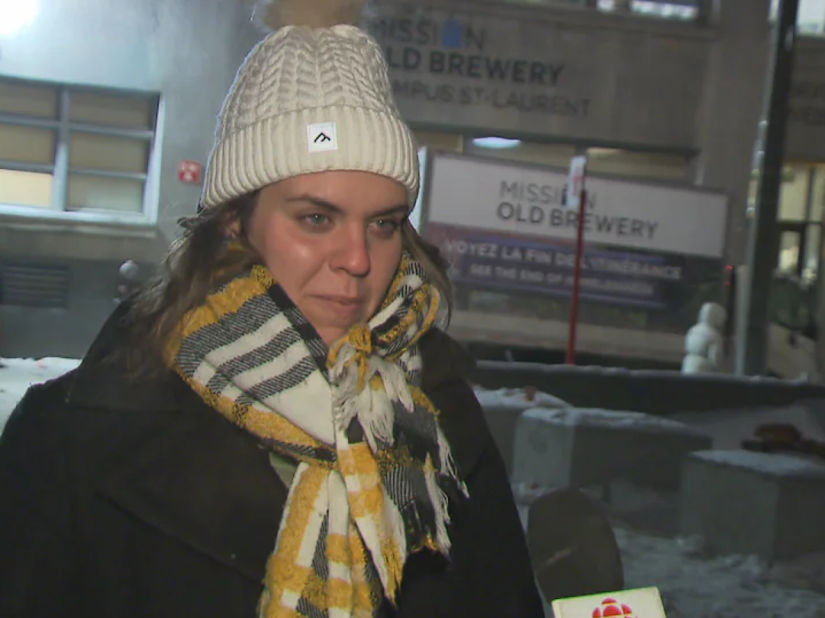 Émilie Fortier is the director of emergency services at the Old Brewery Mission.   (Radio-Canada - image credit)