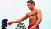 <p>Efron reportedly gave up all sugars and carbs and hit the gym three times a day for his role. "Patrick pushed me to my 'functional' limits with a very multifaceted style: strength, explosiveness, fast paced, calculated, diverse and gut-wrenching workouts. It was fun…you never know what he's going to throw at you the next day," he told <a href="https://www.eonline.com/news/854278/zac-efron-s-baywatch-workout-routine-was-more-intense-than-you-imagined" rel="nofollow noopener" target="_blank" data-ylk="slk:E! News;elm:context_link;itc:0;sec:content-canvas" class="link ">E! News</a>.</p>