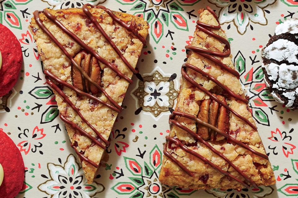 Pecan-Cranberry Shortbread