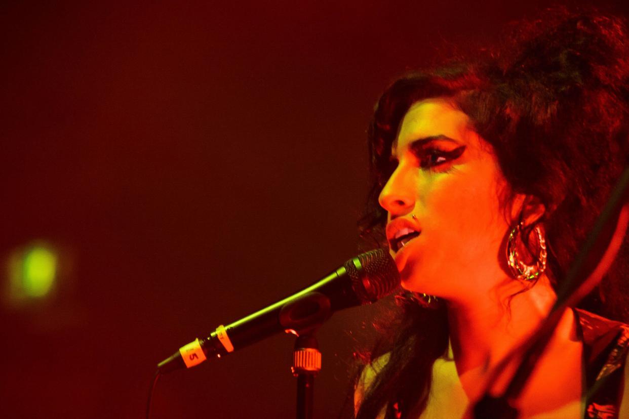 Amy Winehouse live in concert at Koko in Camden Town, London performing the Back to Black album in 2006