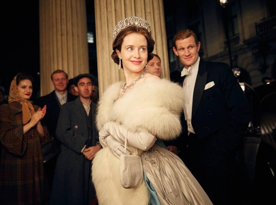 A still of Claire Foy as Queen Elizabeth II in Netflix's "The Crown."