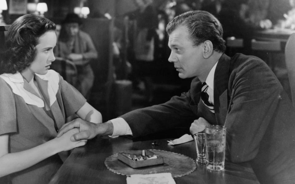 'The whole world is a joke to me': Joseph Cotten and Teresa Wright in Shadow of a Doubt - Universal/Getty Images