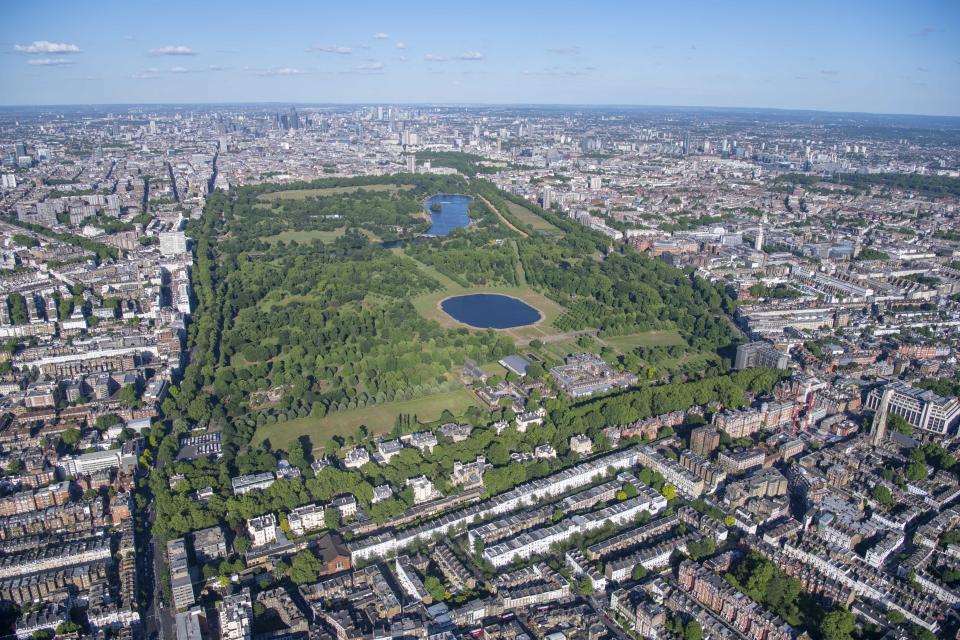 Hyde Park. (Photo: Jason Hawkes/Caters News)