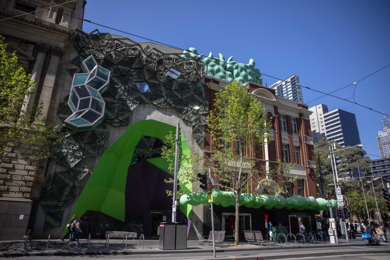 <span>RMIT University in central Melbourne. Its vice-chancellor says international students should not constitute more than 33% of any institution.</span><span>Photograph: Ellen Smith/The Guardian</span>