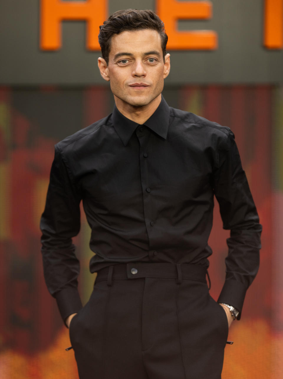 Closeup of Rami Malek