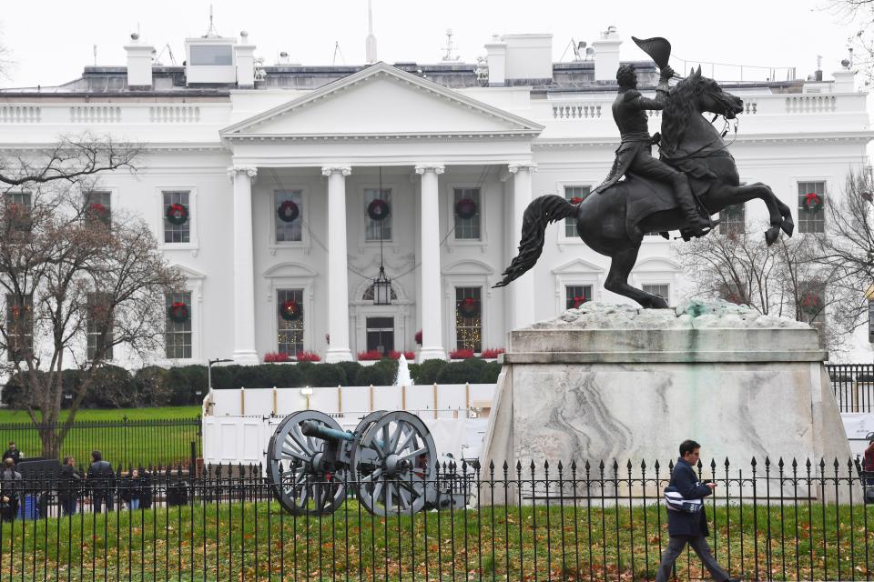 The White House on the day House Democrats announced two articles of impeachment against President Donald Trump -- historic action rarely taken in American history.