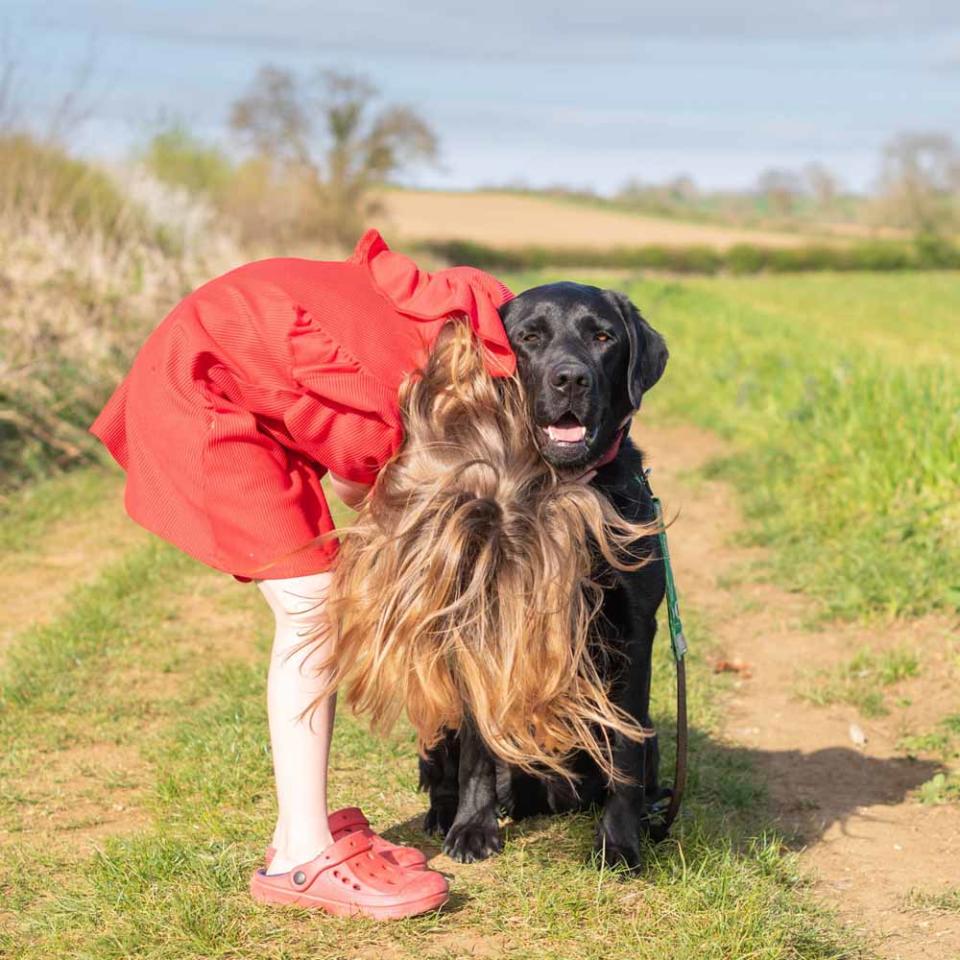 Emily was non-verbal before adopting Oslo. (Collect/PA Real Life)