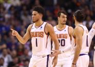 NBA: Philadelphia 76ers at Phoenix Suns