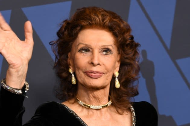 sophia loren now and then