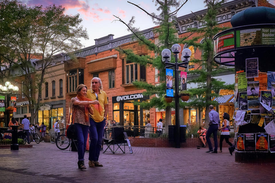 Boulder, Colorado. (Photo: flickr/Pedro Szekely)