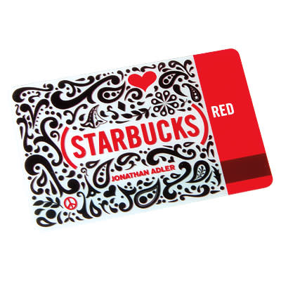 Jonathan Adler (Starbucks)RED Gift Card