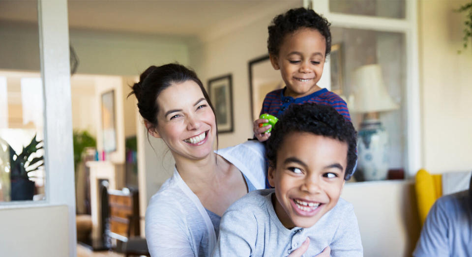 The mother-of-two keeps her kids off school for mental health reasons. [Photo: Getty]