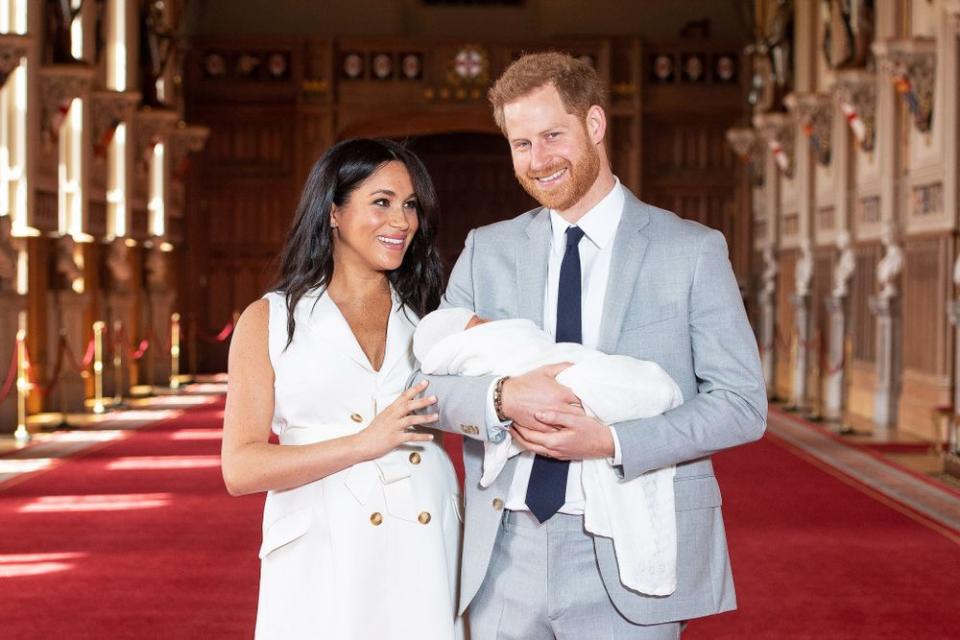 Meghan Markle, Prince Harry and Baby Sussex | Press Association via AP