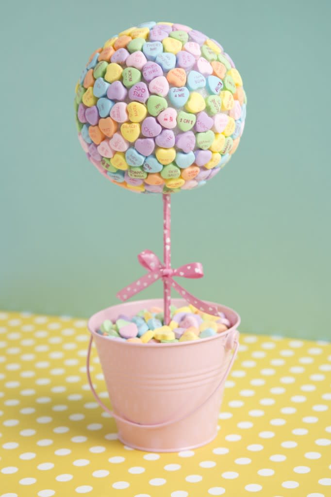 Candy Heart Topiary