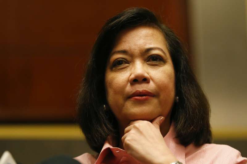 菲律賓最高法院首席大法官賽瑞諾（Maria Lourdes Sereno）（AP）