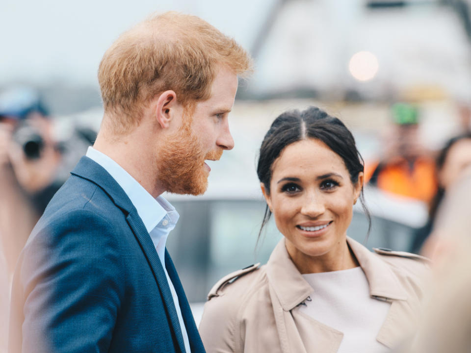 Wird Prinz Harry und Herzogin Meghans Interview mit Oprah wirklich ausgestrahlt? (Bild: Shaun Jeffers/Shutterstock.com)