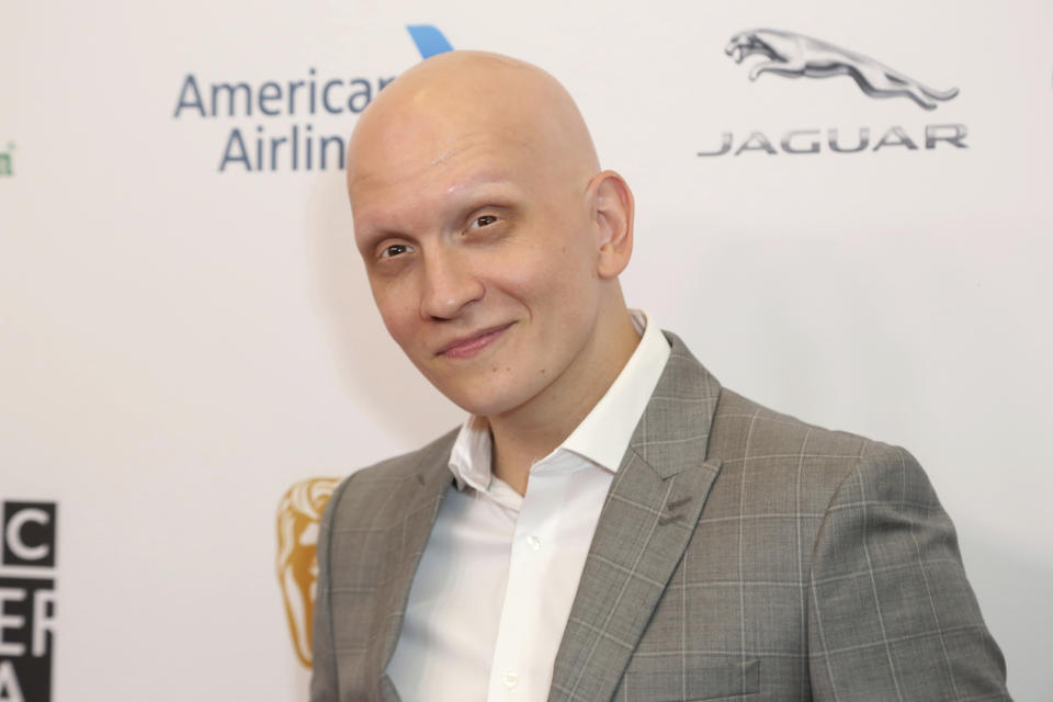 Anthony Carrigan arrives at the 2019 Primetime Emmy Awards - BAFTA Los Angeles TV Tea Party at the Beverly Hilton on Saturday, Sept. 21, 2019, in Beverly Hills, Calif. (Photo by Willy Sanjuan/Invision/AP)