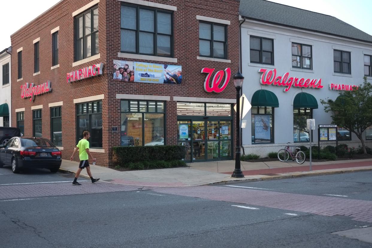 Photo of Walgreens in downtown Newark, DE