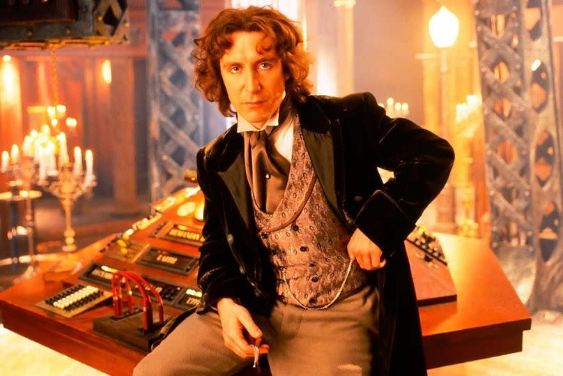 A dapper Paul McGann