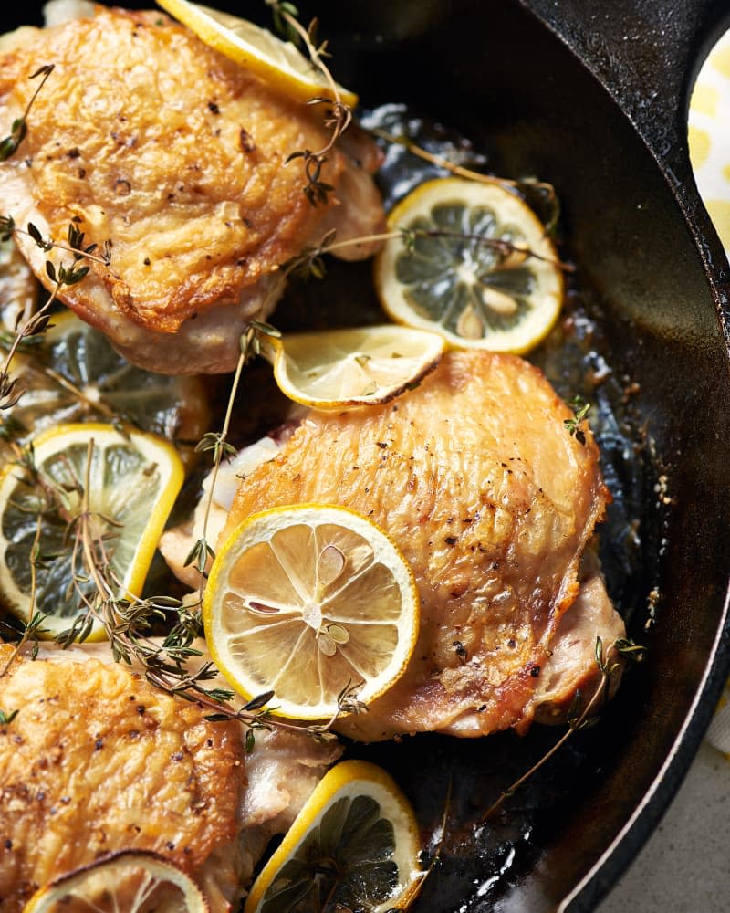 Lemon Thyme Chicken Thighs