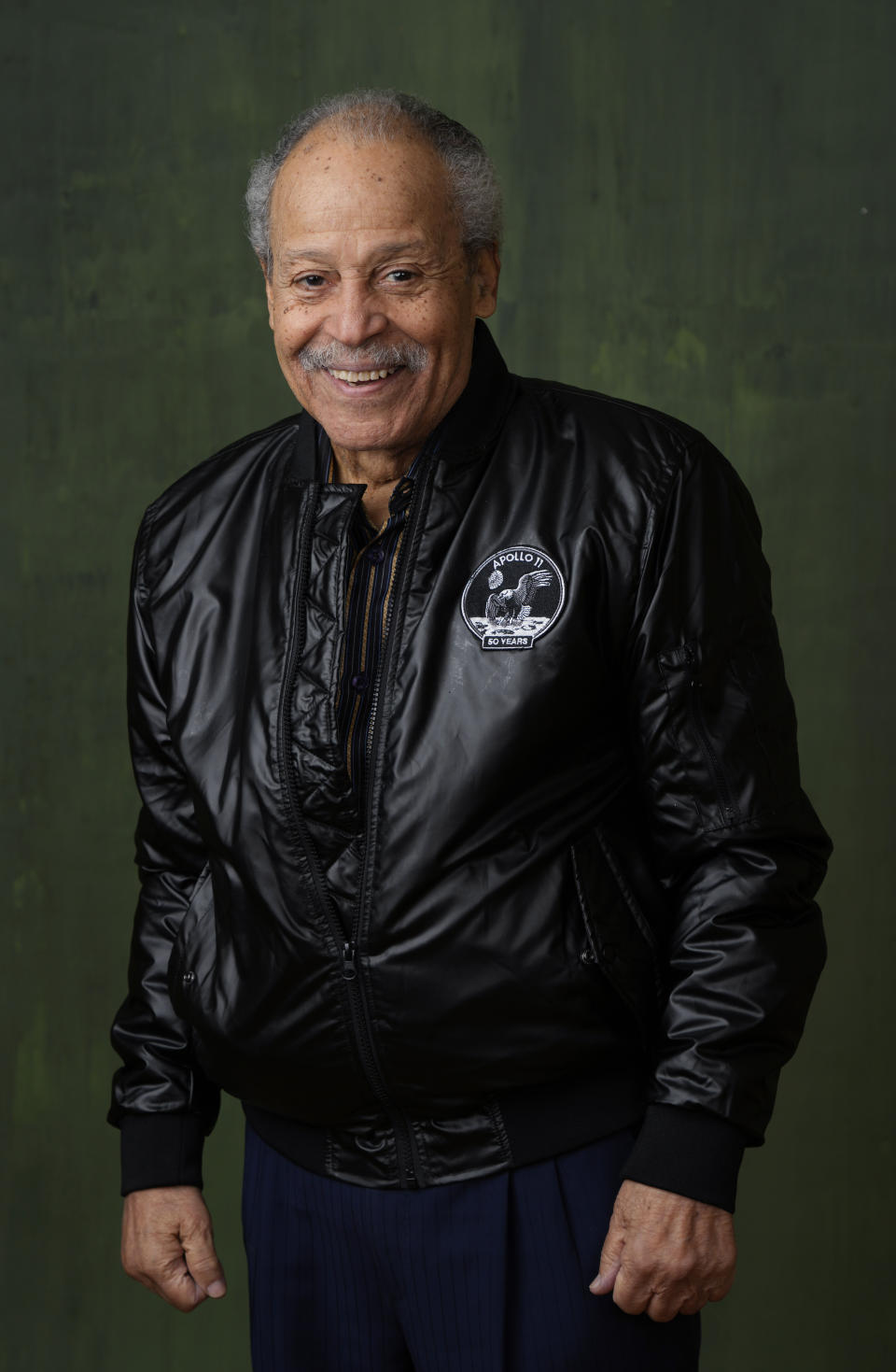 Former NASA astronaut Ed Dwight poses for a portrait to promote the National Geographic documentary film "The Space Race" during the Winter Television Critics Association Press Tour, Thursday, Feb. 8, 2024, at The Langham Huntington Hotel in Pasadena, Calif. (AP Photo/Chris Pizzello)