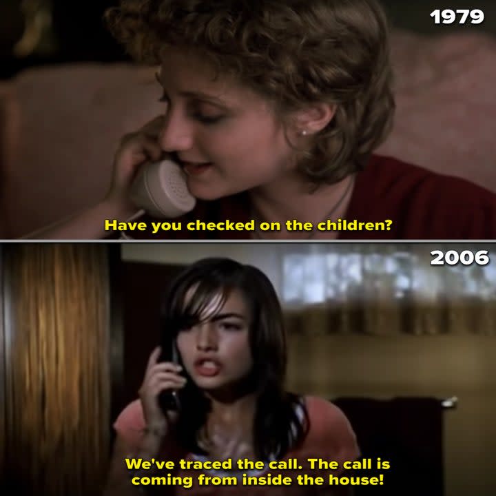 Side-by-sides of the babysitters in both 